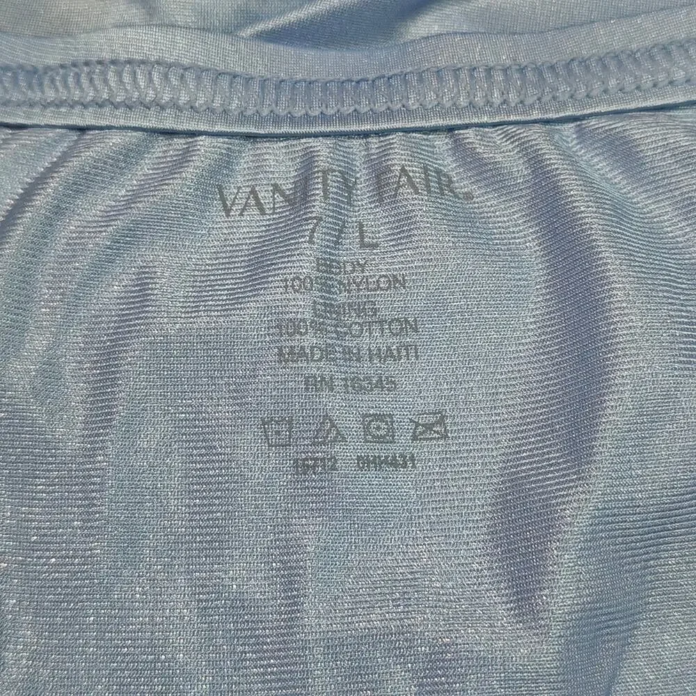Vanity Fair Perfectly Yours Ravissant Nylon Full Pantie 15712 Blue 7/L